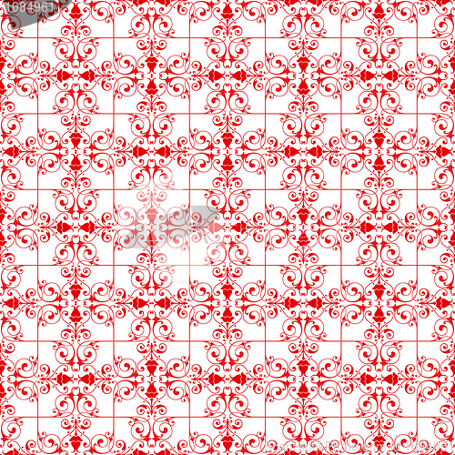 Image of Seamless Floral Pattern