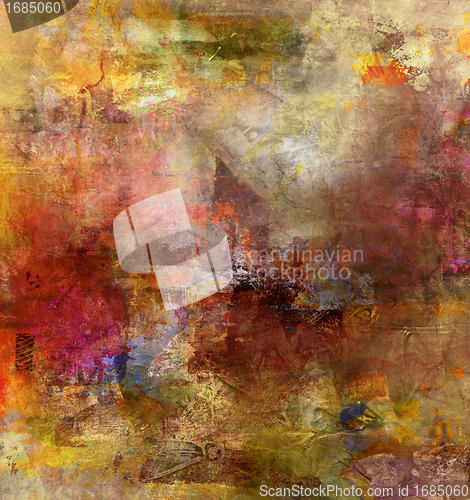 Image of abstract painting
