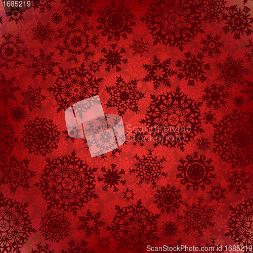 Image of Seamless deep red christmas texture pattern. EPS 8