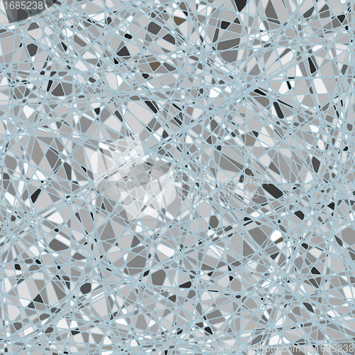 Image of Silver mosaic background. EPS 8