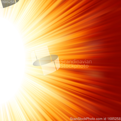 Image of Red luminous rays. EPS 8