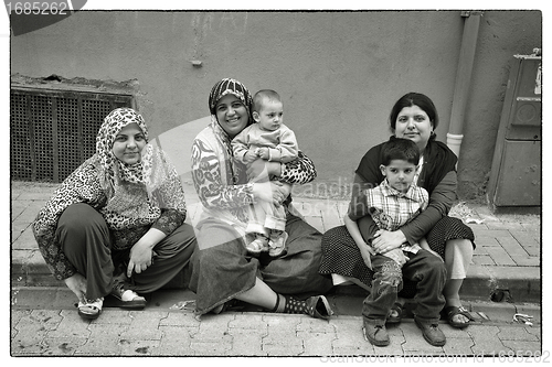 Image of Turkish mothers and sons