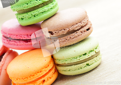 Image of Colorful macaroons