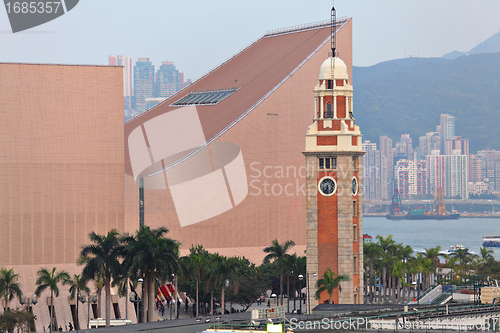 Image of clock tower in Tsim Sha Tsui , Hong Kong