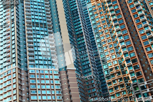 Image of apartment block in Hong Kong