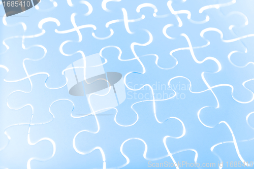 Image of Puzzle in blue