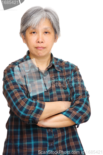 Image of mature asian woman