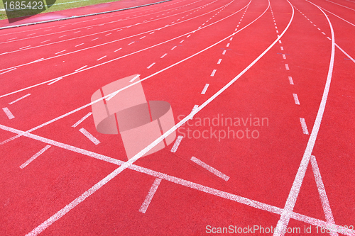 Image of sport running track