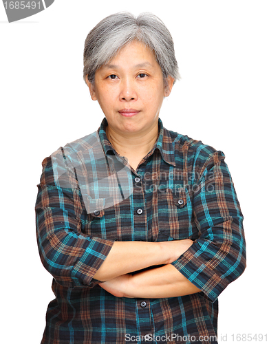 Image of mature asian woman