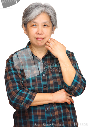 Image of mature asian woman