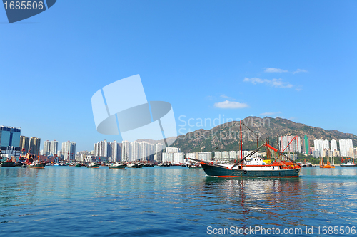 Image of Fishing boat in Hong Kong, Tuen Mun