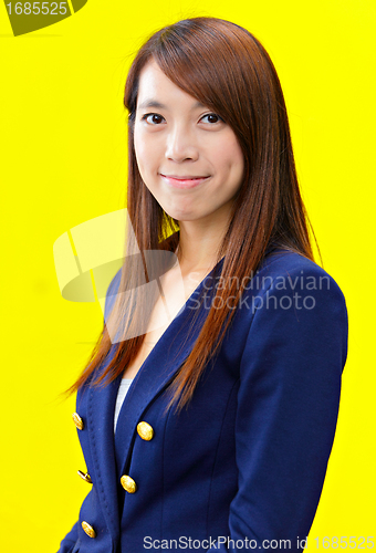 Image of smile young asian woman