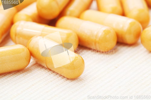 Image of Pills in close up