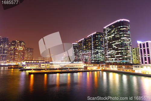 Image of kowloon at night