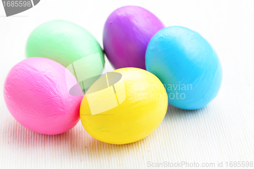 Image of easter eggs