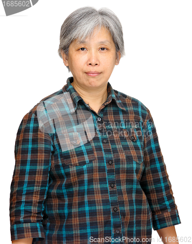 Image of mature asian woman