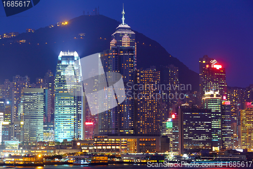 Image of Hong Kong at night