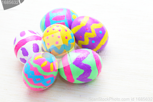 Image of easter eggs