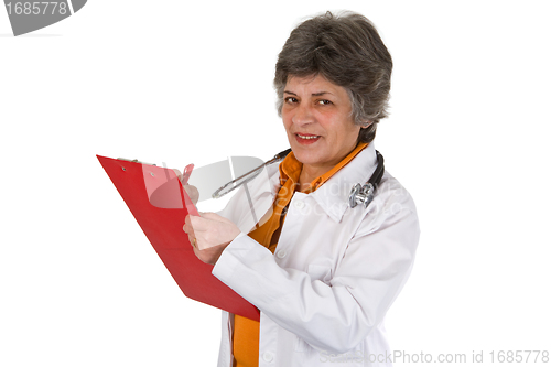 Image of Senior woman doctor