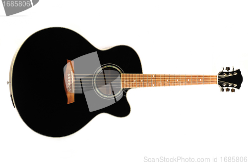 Image of Black guitar