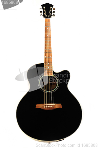 Image of Black guitar