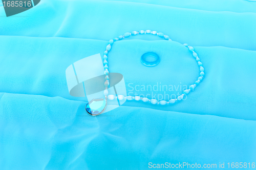 Image of Blue necklace 