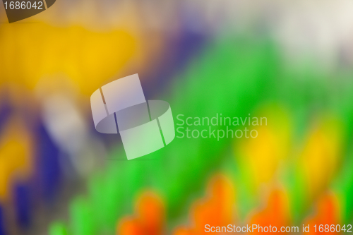 Image of varicolored blur background