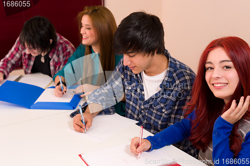 Image of College students