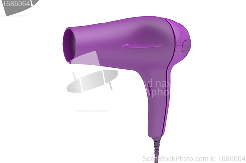 Image of Purple hair dryer