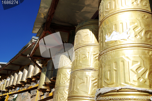 Image of Prayer wheels