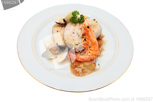 Image of Dish of hake