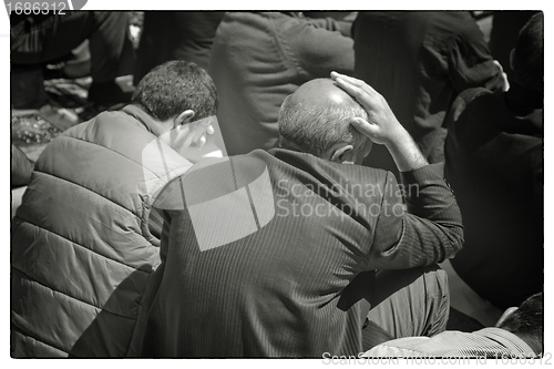 Image of Outdoor Friday prayer