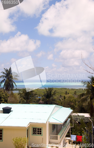 Image of Caribbean Sea view San Andres Island Colombia South America