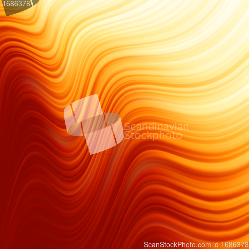 Image of Abstract glow Twist with golden flow. EPS 8