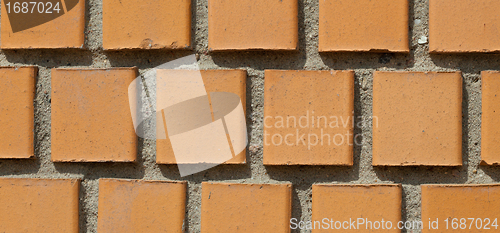 Image of fragment of brick wall