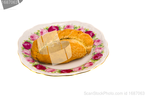 Image of Karaite pastry stuffed with chop lamb decor dish 