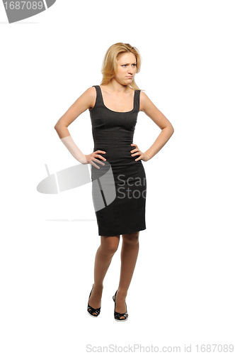 Image of Woman looks appreciatively