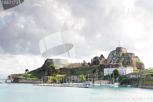 Image of Old castle in Corfo Town