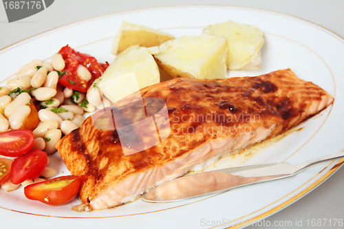 Image of Balsamic glazed salmon fillet