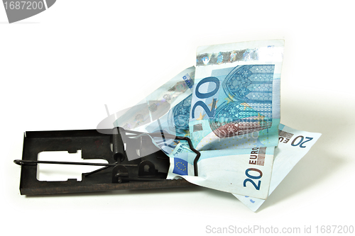 Image of Euro money financial trap