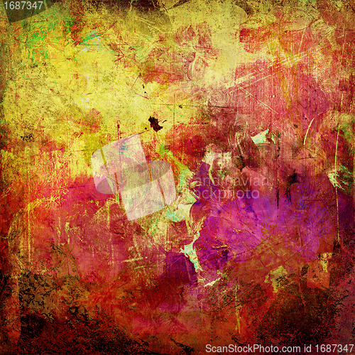 Image of abstract background painting