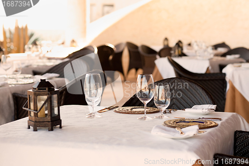 Image of table setting