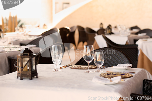 Image of table setting