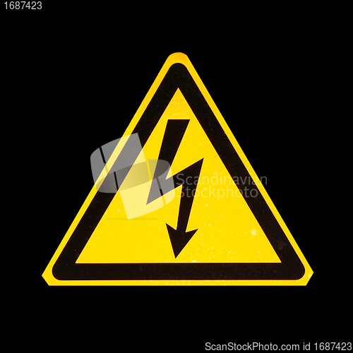 Image of Danger of death Electric shock