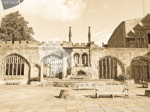 Image of Coventry Cathedral ruins