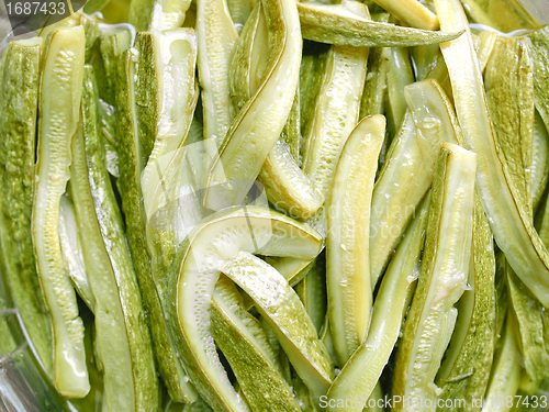 Image of Courgettes zucchini