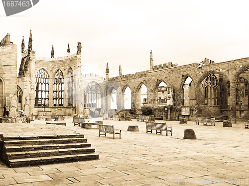 Image of Coventry Cathedral ruins