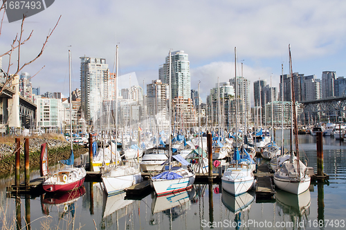 Image of Marina and Condomiuniums at Granville Island