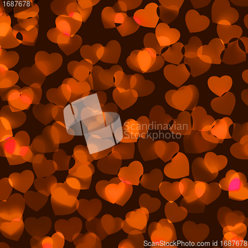 Image of Valentine's Day romantic background. EPS 8