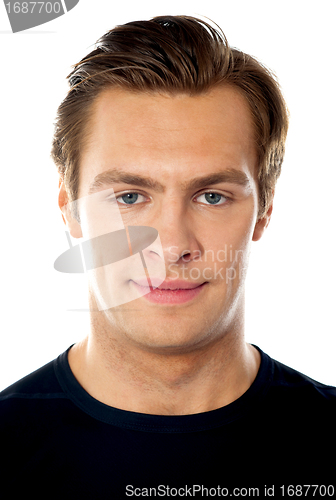 Image of Handsome young man looking at you